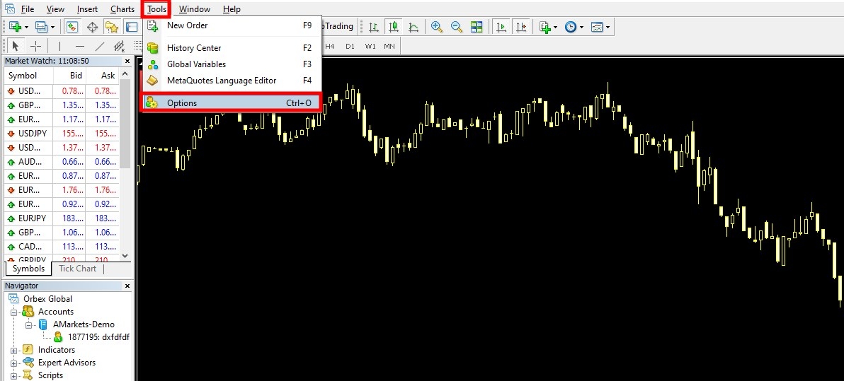 نحوه پیدا کردن شماره اکانت متاتریدر