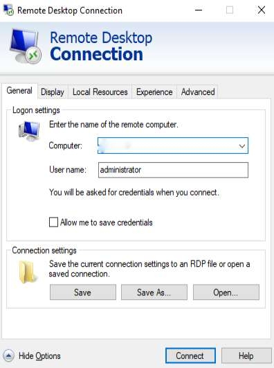وارد شدن به vps
