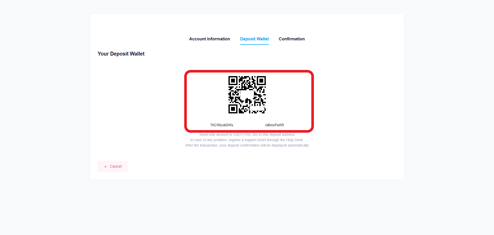 مرحله آخر واریز در بروکر کورکس مارکت