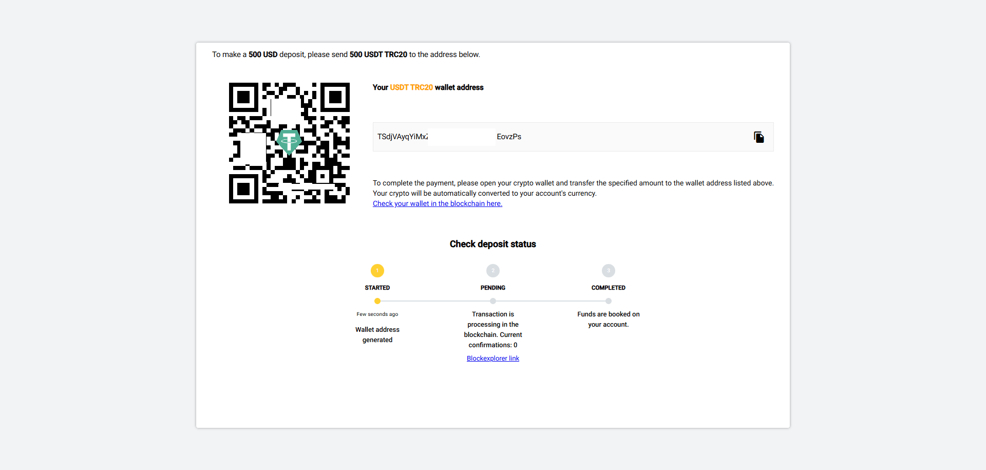 مرحله سوم واریز در بروکر NPBFX