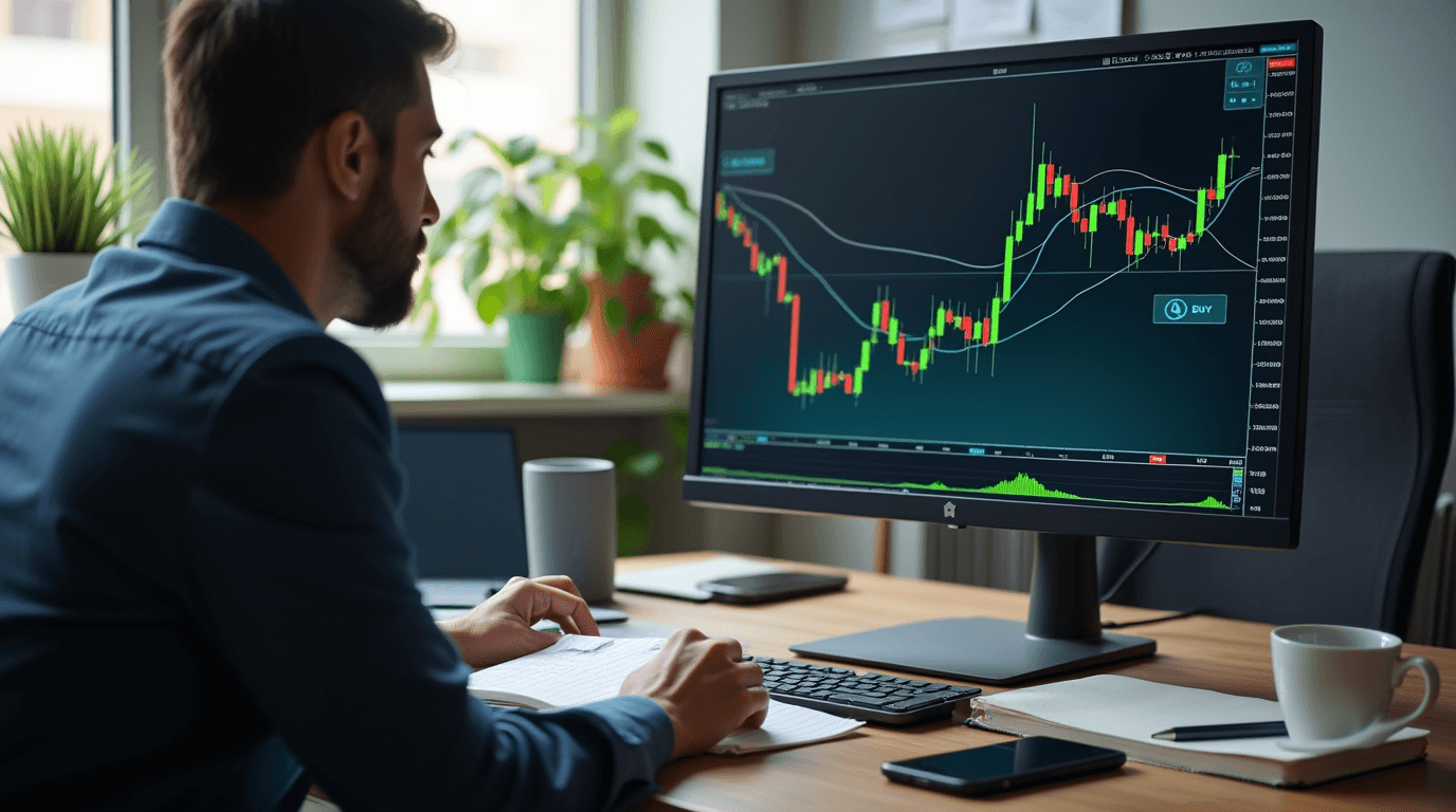 استفاده از اندیکاتور برای موقعیت معاملاتی لانگ