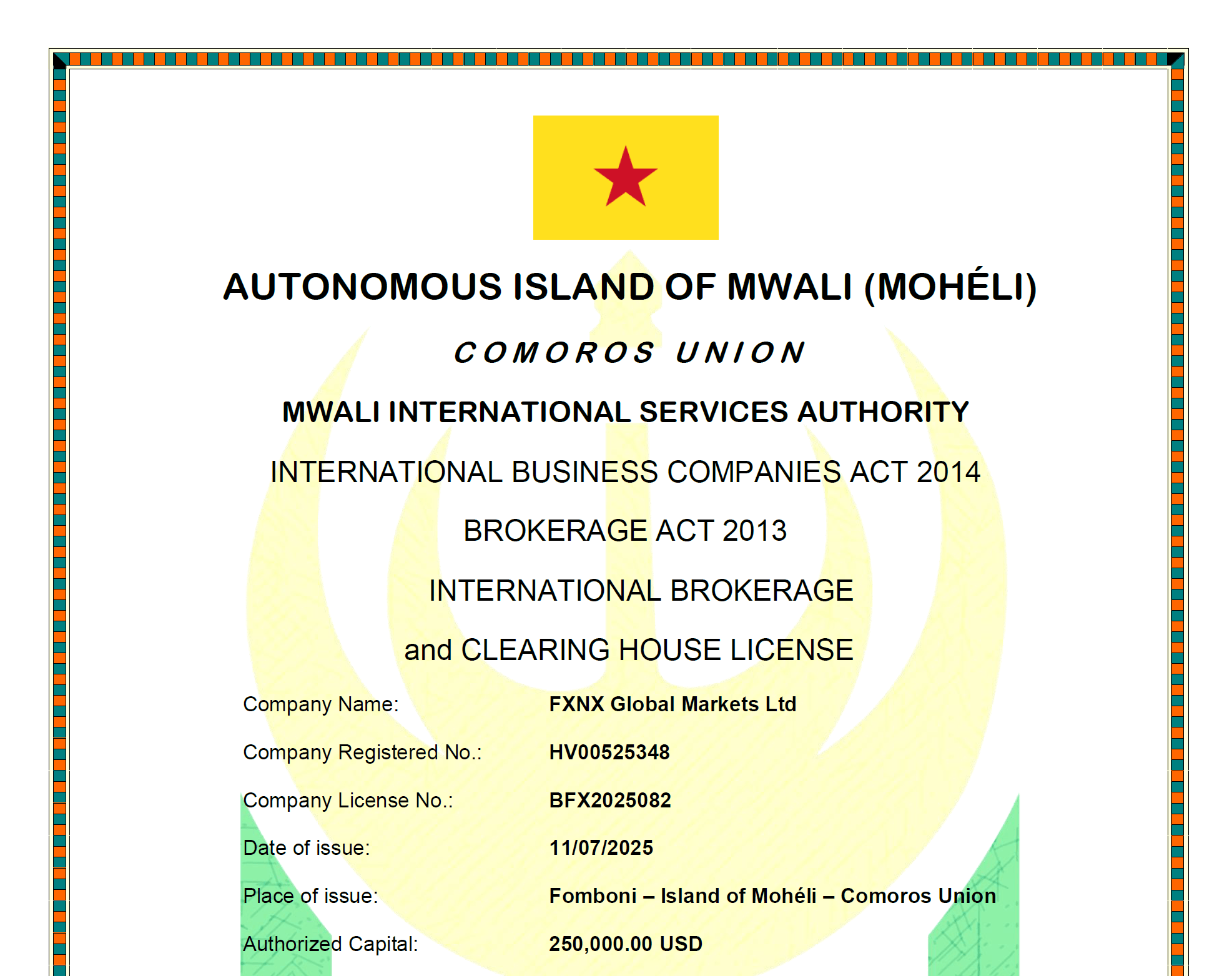 رگوله میسا اف ایکس ان ایکس