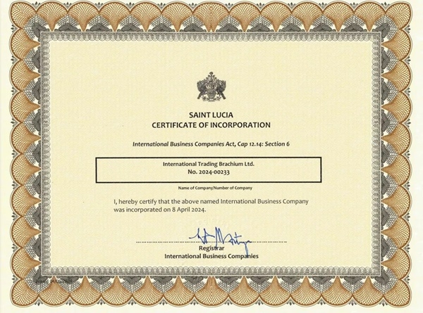  سنت لوشیا بروکر ای تی بی اف ایکس