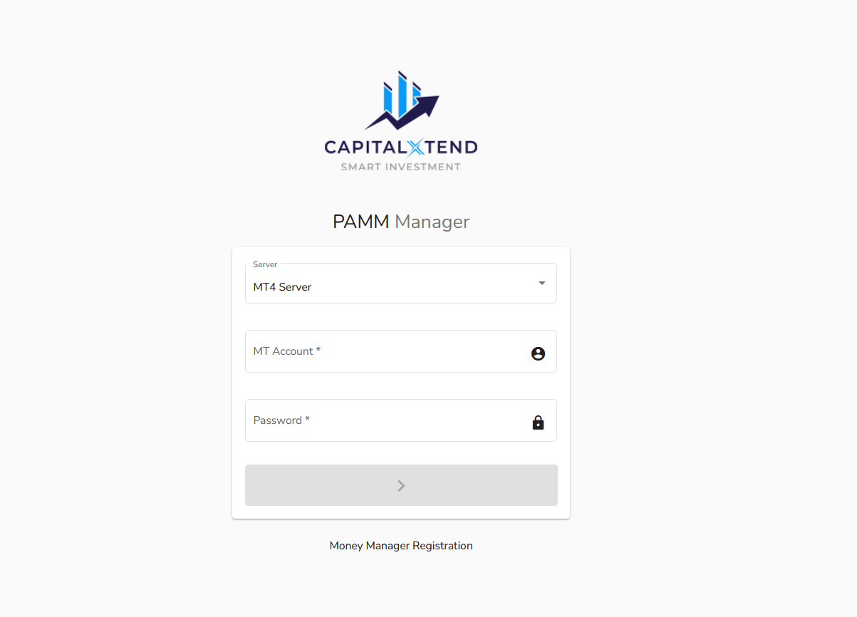 مراحل اتصال حساب به پم کپیتال اکستند