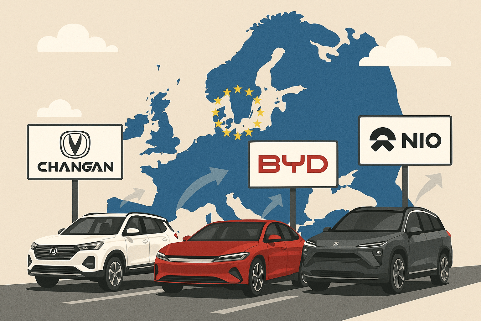 BYD تهدیدی مستقیم برای فولکس‌واگن و رنو