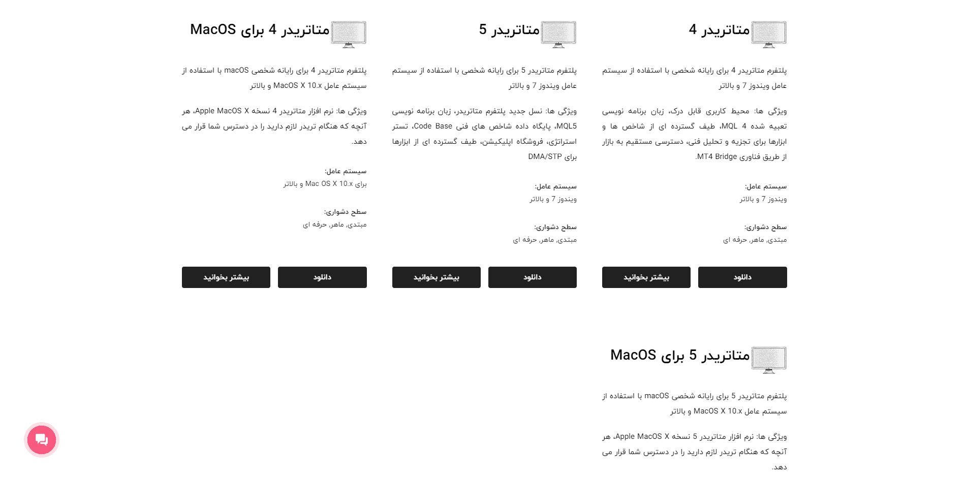 پلتفرم بروکر ایکس چیف