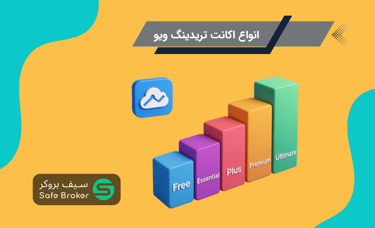 انواع اکانت تریدینگ ویو + تفاوت اکانت های تریدینگ ویو