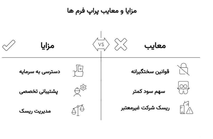 مزایا و معایب پراپ فرم ها