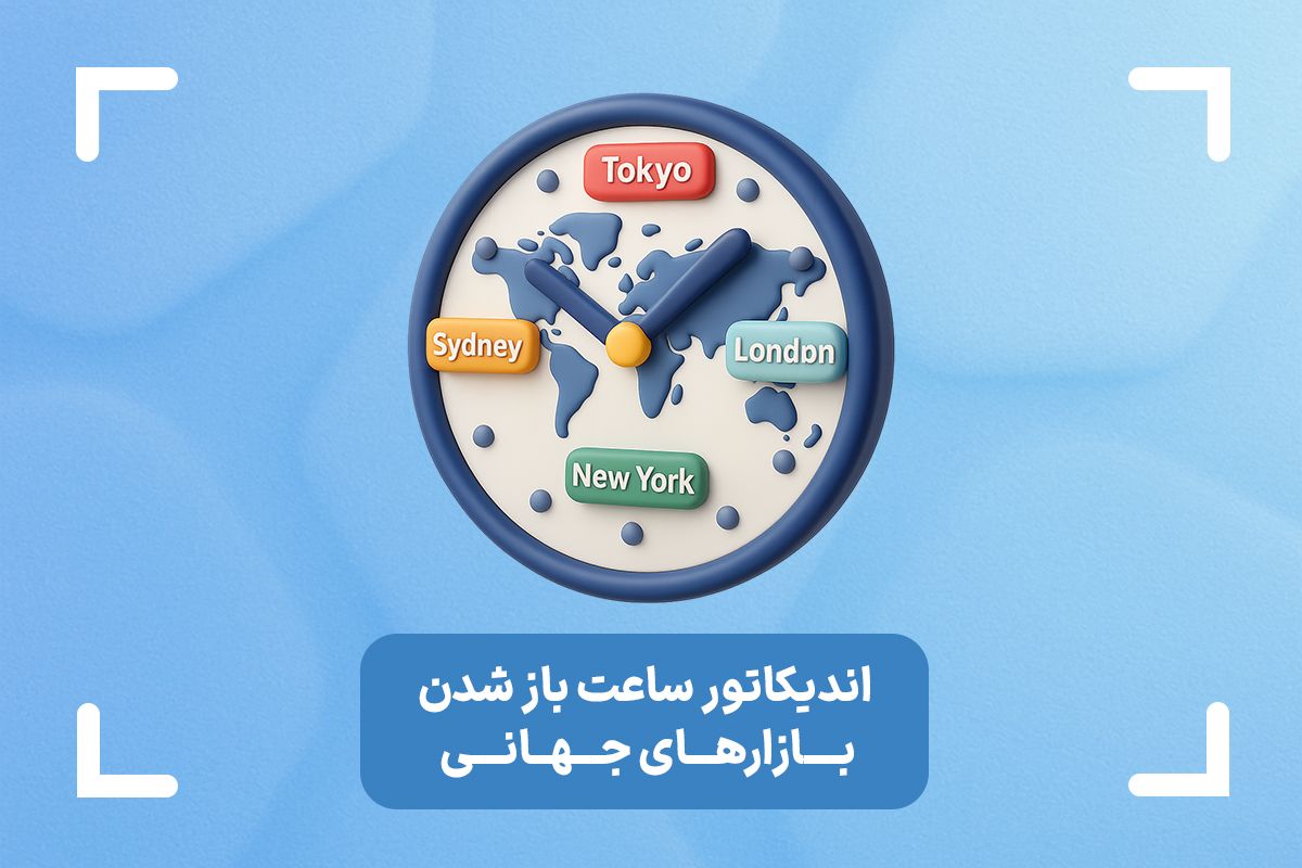 اندیکاتور ساعت باز شدن بازار های جهانی چیست؟ + معرفی 7 اندیکاتور
