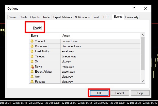 چگونه صدای متاتریدر را قطع کنیم