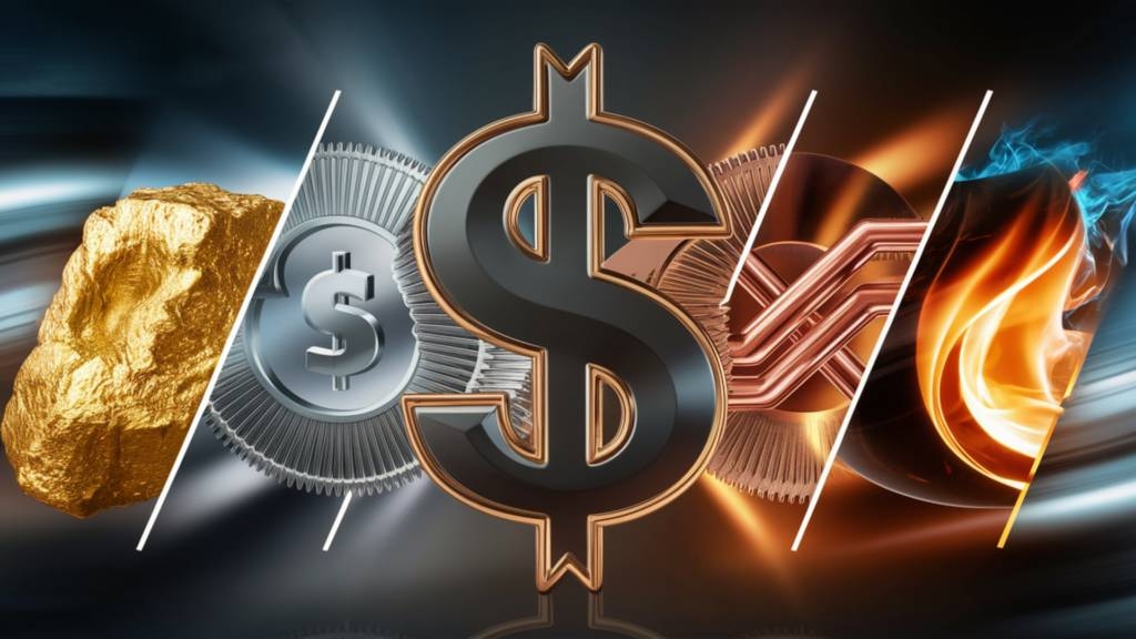 رابطه شاخص دلار و طلا