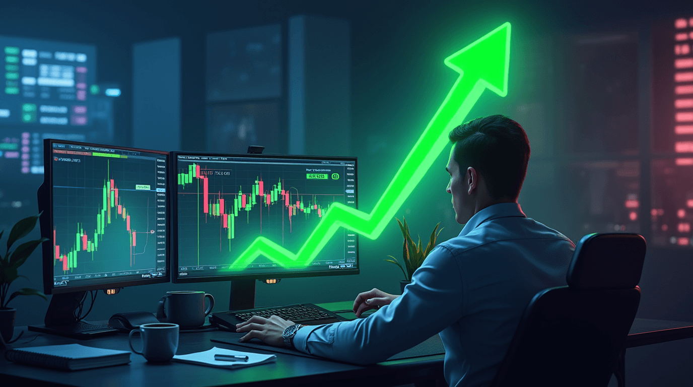 بازکردن موقعیت معاملاتی لانگ در بازار گاوی