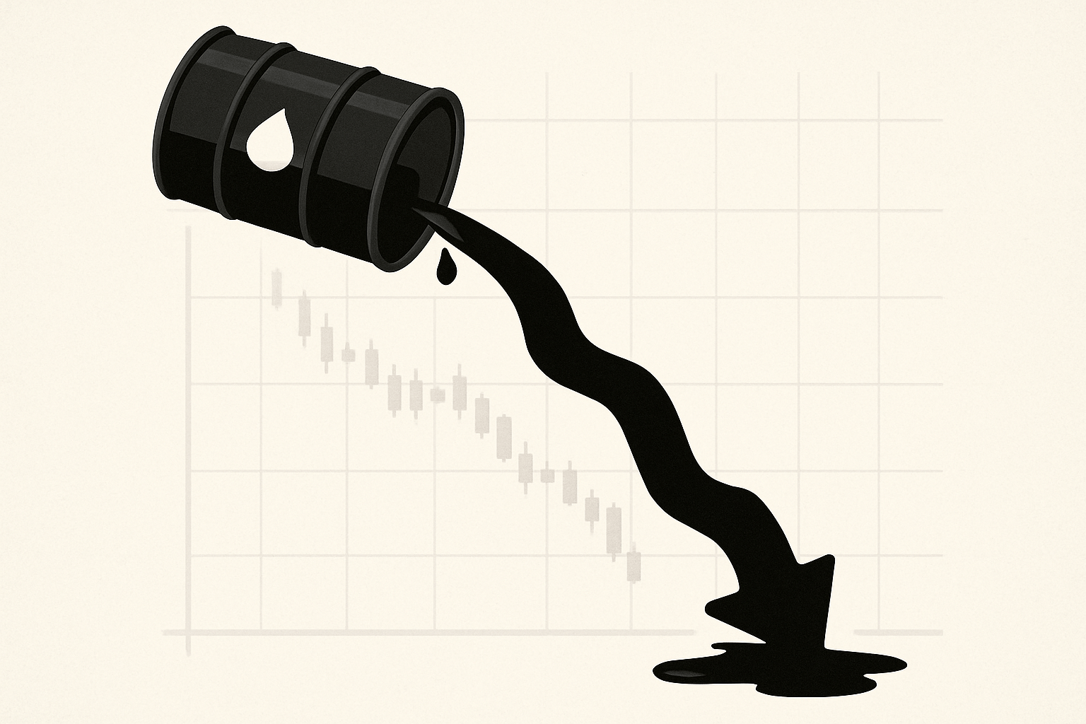 بیشترین افت هفتگی قیمت نفت از اواخر ژوئن ثبت میشود