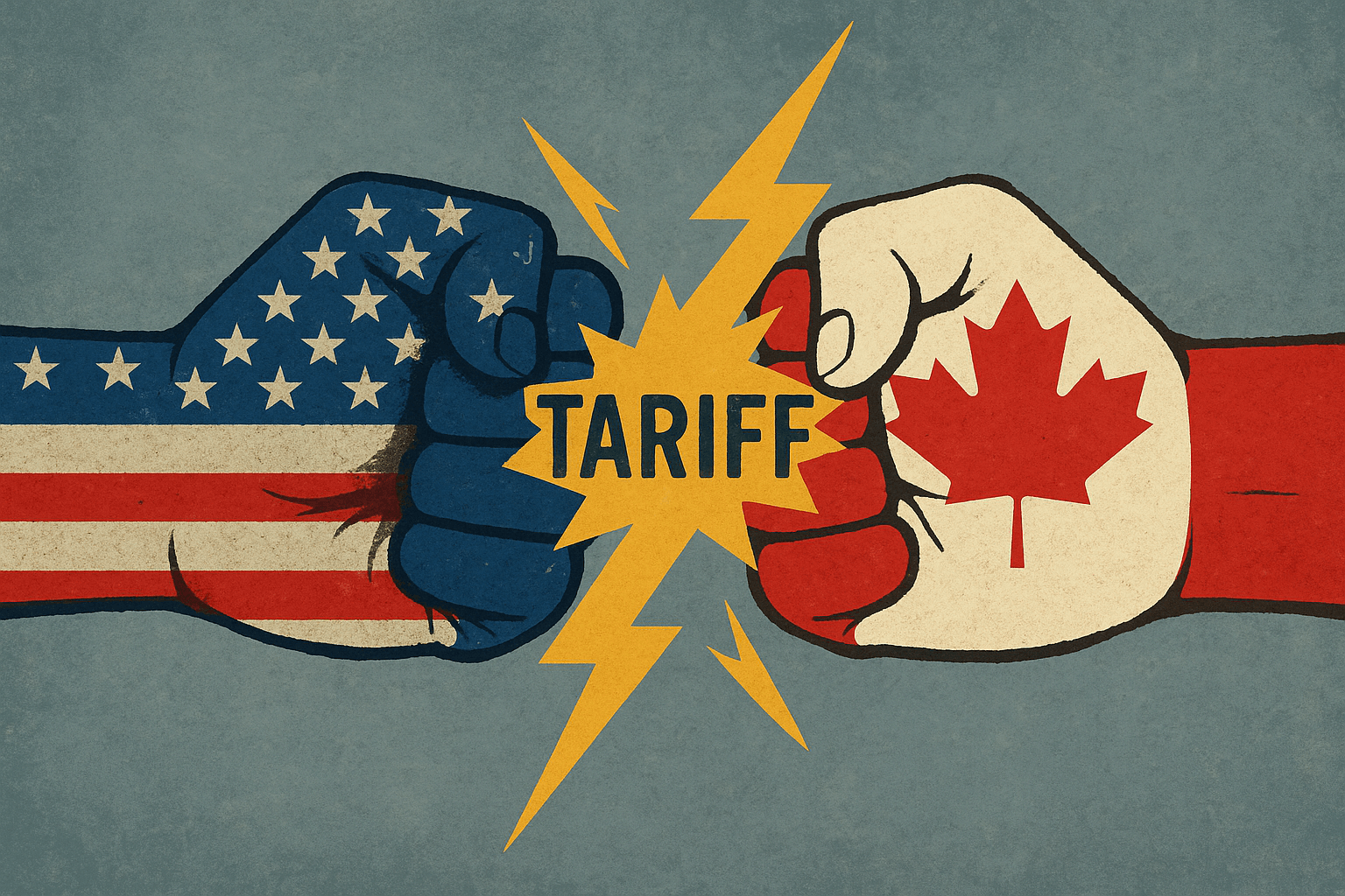 آتش تازه در جنگ تجاری آمریکا و کانادا!